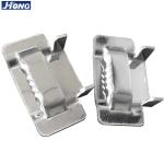 Durable Stainless Steel Strapping Material Banding Strap Buckles With Ear