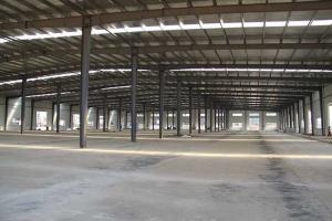 China ISO Standard Agricultural Steel Framed Buildings Grey Paint Surface factory