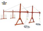 Painted Steel ZLP800 8.5m/min high rise working Suspended Rope Platform