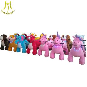China Hansel amusement park outdoor playground walking animal electric ride factory