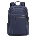 Causal Business Laptop Backpack USB Charging Oxford Waterproof Travel Bag