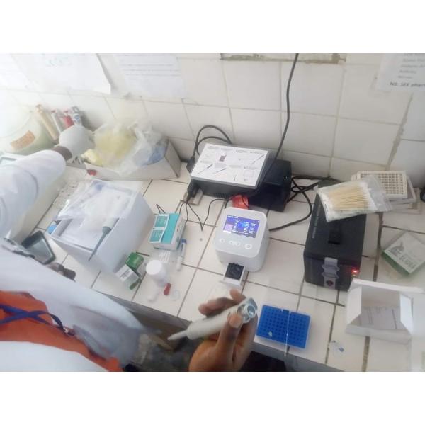 POCT device (WBC-6) Colorful screen hematology WBC Analyzer with microfluidics chips