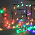 LED Outdoor String Lights 16FT 50/100Bulbs Globe Waterproof Patio Decorative