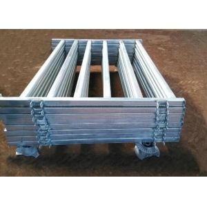 China Pre Hot Dipped Galvanized Sheep Cattle Panels Livestock Fence Panels 5Rails With Oval Tube 30X60MM on sale