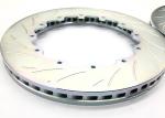 Car Front Cast Iron Brake Disc Grooved 285*24mm Salix Leaf