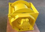 8-48mm Rope Diameter Hydraulic Crane Winch 500mm-3000mm Drum Diameter
