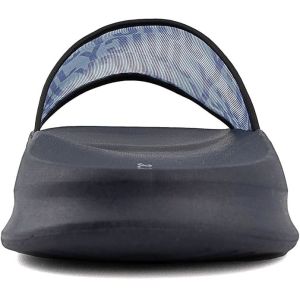 EVA Material Slip On Beach Flat Sandals With Transparent Uppers Customizable