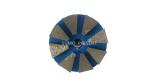 3"8 Segments Redi Lock Diamond Grinding disc for Husqvarna