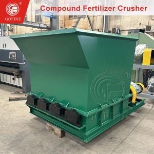 China Industrial Grade Compound Fertilizer Crusher For Caking Fertilizer And Ton Bag Materials factory