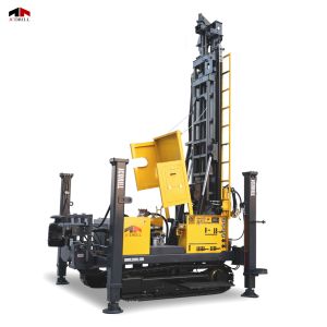CWD450T Crawler Mounted Water Well Borehole DTH Drilling Rig