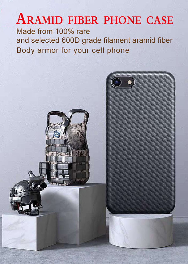 iPhone SE Paper Thin Military Grade Aramid Phone Case