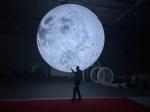 4m Inflatable Advertising Balloons TPU Giant Planet Balloons