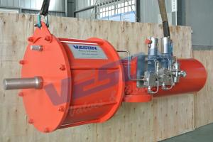 China Scotch Yoke Pneumatic Gate Valve Actuator / Air Operated Actuator For Fail Safe Valves factory