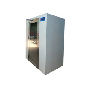 China Automatic Blow Cleanroom Air Shower / Air Shower Room With Interlock Swing Door on sale