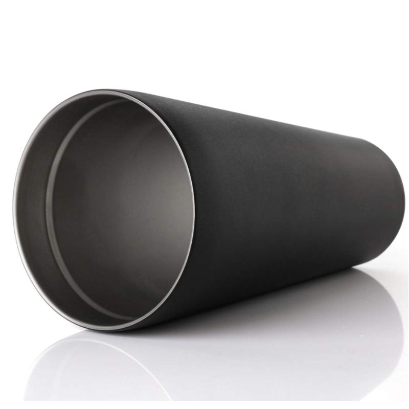 Commercial Black Long Stainless Steel Tumbler 32oz Stainless Steel Coffee Mugs