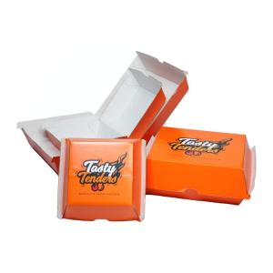 China Wholesale And Customized Biodegradable Burger Boxes For Fast Food Delivery factory
