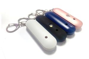 China 130DB ROHS Emergency Self Defense Keychain ABS 120mins Lighting factory