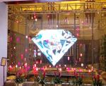 P3.91 Advertising Led Video Wall Window Transparent Glass Led Screen Display