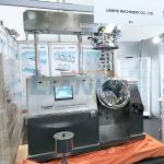 100L Vacuum High Shear Emulsifier Mixer Hydraulic Lifting Type Rustproof