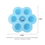 300ML Collapsible Silicone Egg Bites Molds For Instant Pot
