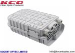 Outdoor IP65 FTTH 16 Ports Optical Fiber Termination Box White Color KCO-0416