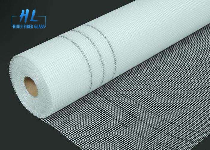 4x4 MM White Fiberglass Mesh , Corrosion Resistant Fiberglass Mesh