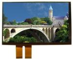IPS Capacitive Glass Type VA LCD Display 5" 800*480 Full View