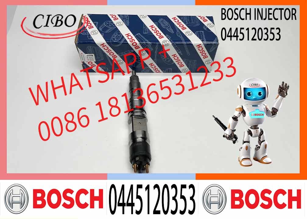 diesel fuel injector 0445120353 common rail injector 0445120353 for Bosch Cr Diesel Injector For Man