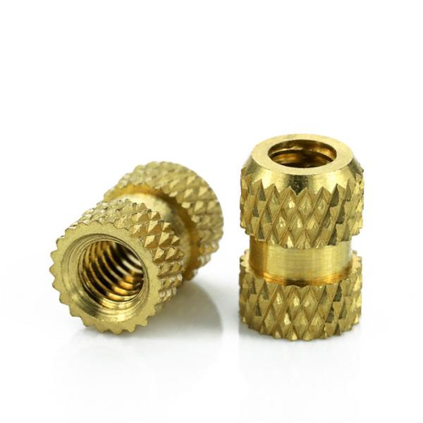 China Corrosion Resistant Brass Threaded Insert Versatility For Wood And Plastic factory