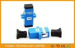 Plastic PBT Fixed Fiber Optic Attenuator SC / UPC 3dB 5dB 10dB , SC 15dB