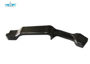 China High Durability Black Door Knobs , Customized Carbon Fiber Door Handles factory