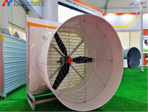China Safe Automatic Poultry House Ventilation System For Broilers / Hens factory