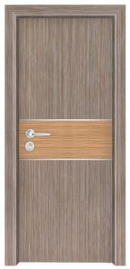 China AB-GMA10 alluminum strip decorative PVC MDF door factory