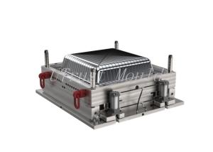 China Ribbed Floor Compression Mould Waffle Slab LFT-D Pallet Mould factory