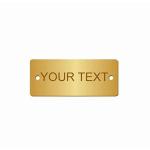 Visit Card Badge Insignia Copper Stamping Blanks For Jewelry