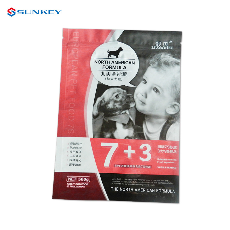 White Woven Polypropylene Pp Laminated Packaging Pouches 25kg 50kg 50lb Animal Feed