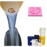 Translucent A B Liquid Platinum Cure Silicone Rubber For Making Cake Decoration