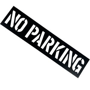 China PVC Stencil Black PVC Number and Letter Stencil factory