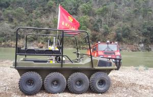 China Electronic Fuel Injection Military Armored Vehicles 830KG with 60 Km/h Land Speed factory