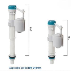 China ABS Toilet Cistern Mechanism With Dual Flush Toilet Valve And Fill Valve factory
