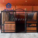 Galvanized Steel Custom Build Bamboo Horse Stable Planks Stall Fronts