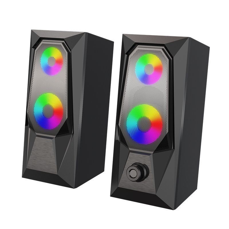 RGB Gaming Computer Speaker USB Laptop Small Audio Super Volume Desktop Subwoofers