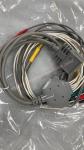 BJ-901D Nihon Kohden EKG ECG Cable 10 Leads Wires 15 Pins Needle European