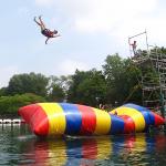 Inflatable Water Pillow Inflatable Water Jumping Bag Inflatable Water Catapult