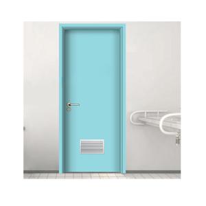 China Internal Room Solid Composite Wood Wpc Door Swing Open Style factory