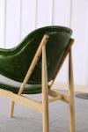 Green Leather Living Room Furniture Relax Chair