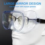 Protection Anti Virus Medical Safety Goggles , HD Transparent Lens Medical