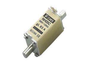 China 160A Ceramic Semiconductor Fuse Links 500V 690V Protecting Discrete Components factory