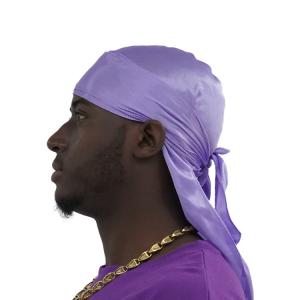 China Silky OEM ODM Long Tail Design Durag factory