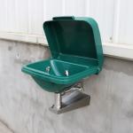 Anti-corrosion Wall-mounted ABS-cover ABS basin eye washer working place eyewash